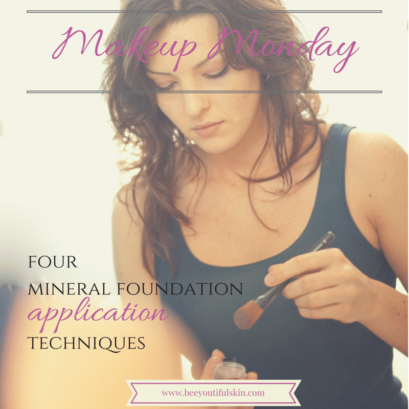 BeeyoutifulSkin.com mineral foundation application techniques