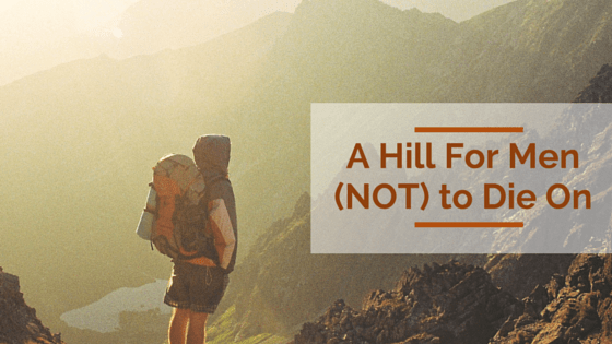 A Hill For Men (NOT) to Die On from Beeyoutiful.com