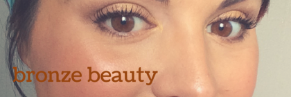 #MakeupMonday: Bronze Beauty from BeeyoutifulSkin.com
