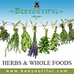 Quality bulk herbs and whole foods from Beeyoutiful.com