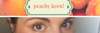 #MakeupMonday: Peachy Keen! From Beeyoutifulskin.com