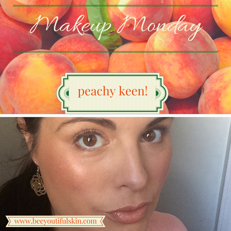 #MakeupMonday: Peachy Keen! From Beeyoutifulskin.com