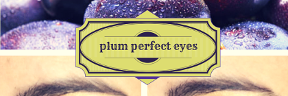 #MakeupMonday- Plum Eyes from BeeyoutifulSkin.com